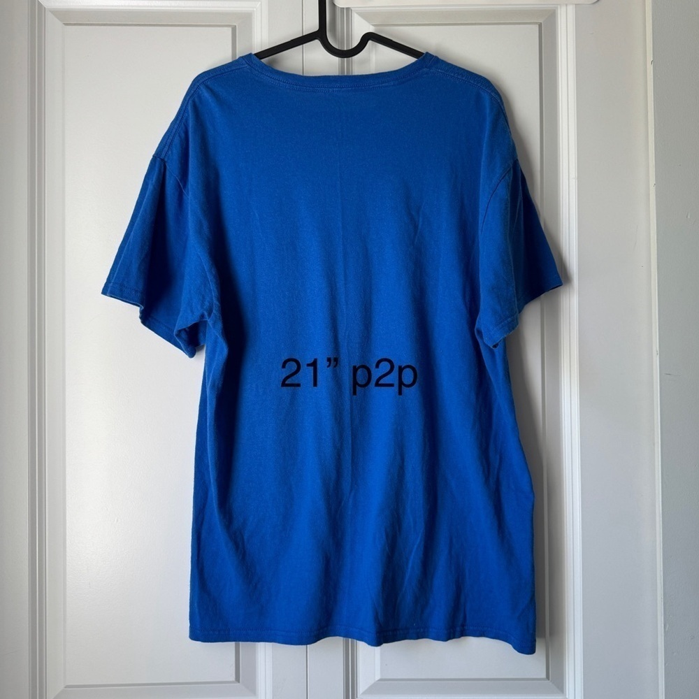 Blue Bear Paw Tribal Graphic T-Shirt - Picture 3 of 3